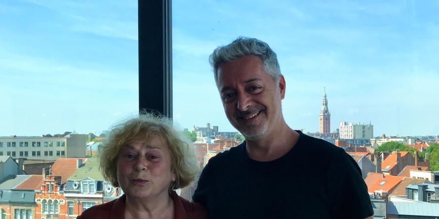 Picture of Ms D. Vandevoort (Deputy mayor of city of Leuven) and Mr B. Zacchiroli (President of the ECCAR)