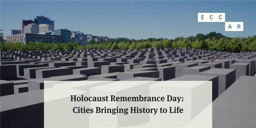 Photo of the Memorial to the Murdered Jews of Europe