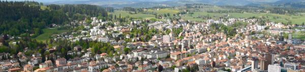 View of La Chaux-de-Fonds