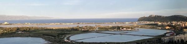 A Photograph overlooking the city of Cagliari