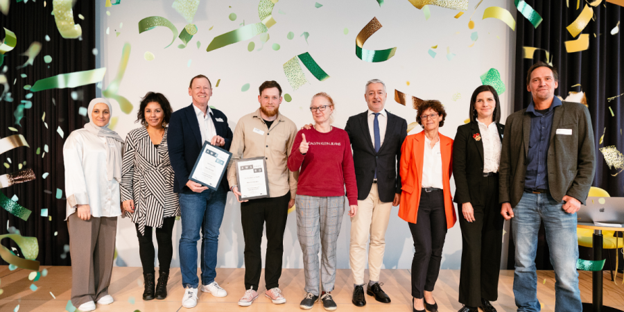 Group photo of the ECCAR Award 2025 finalists