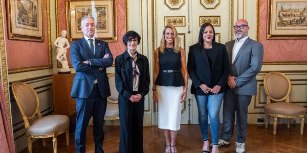 ECCAR delegation meets Barcelona delegation