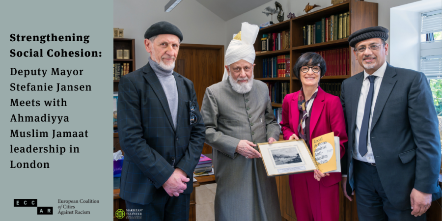 Strengthening Social Cohesion: Deputy Mayor Stefanie Jansen Meets with Ahmadiyya Muslim Jamaat leadership in London