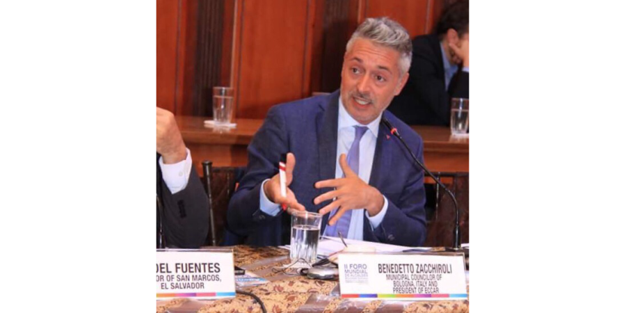 Eccar President Benedetto Zacchiroli Quito 2